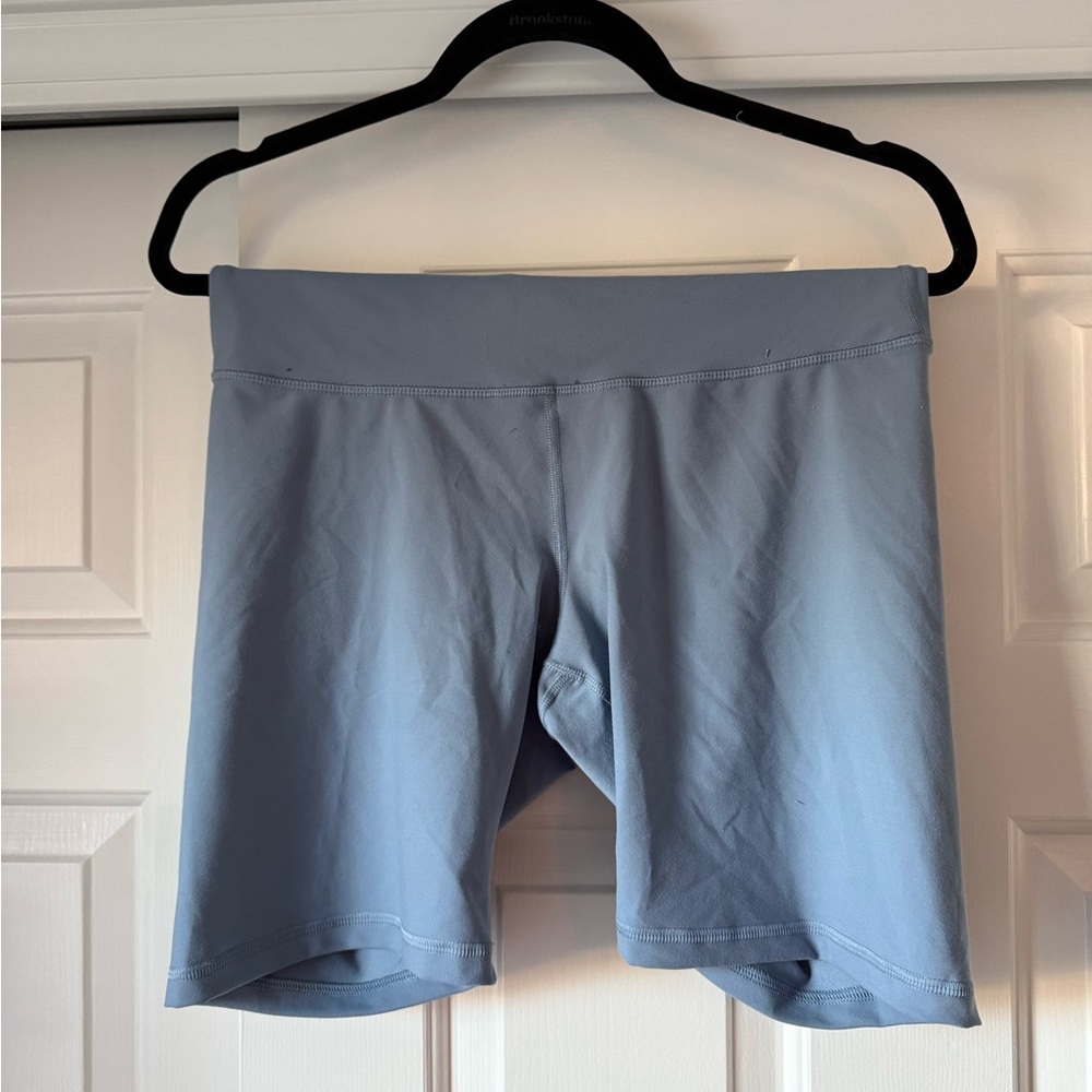 Blue Biker Shorts